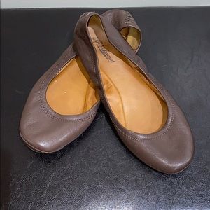 Lucky Brand Brown Ballet Flats Size 10